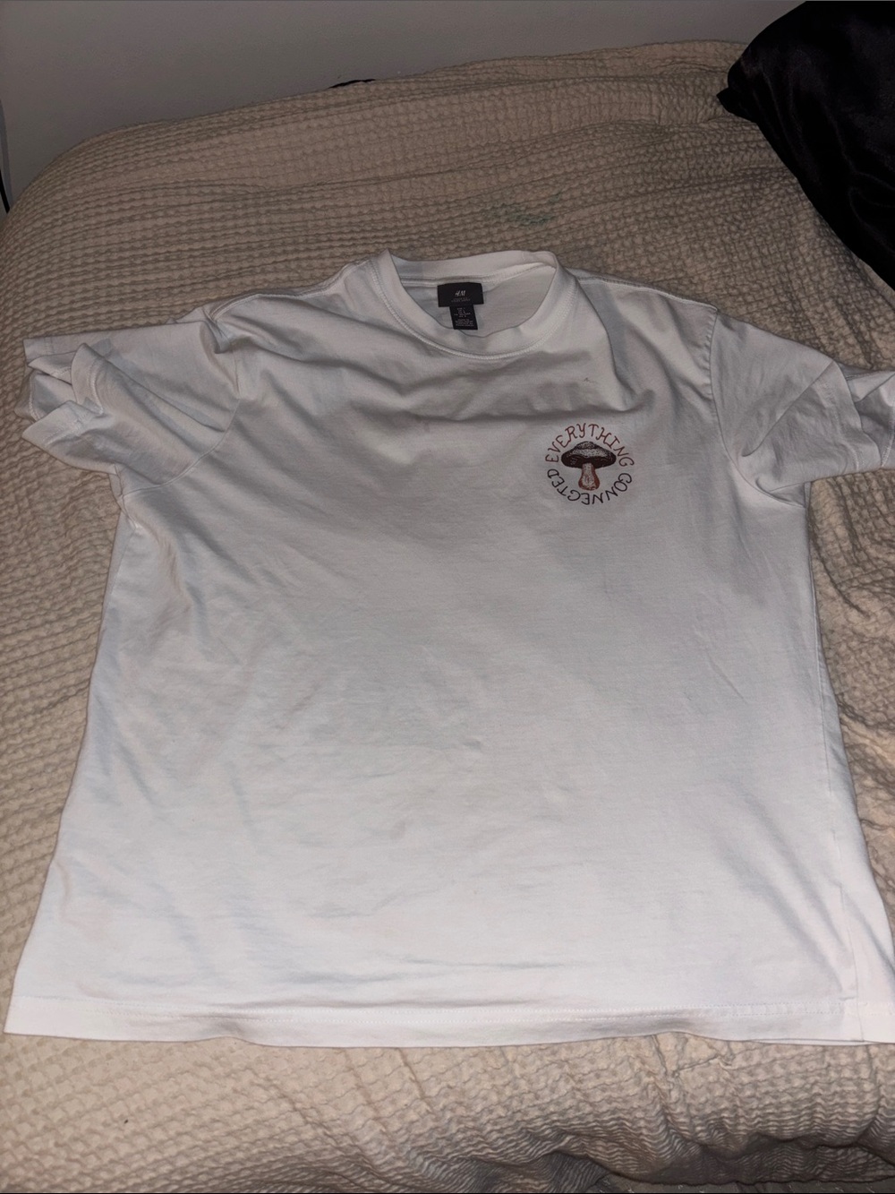 H&M Loose Fit PrintedT-Shirt "EVERYTHING CONNECTED"